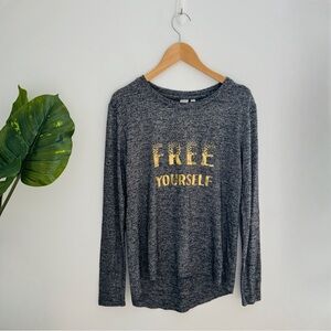 TWIK | Simon’s Graphic Long Sleeve Tee Size Small